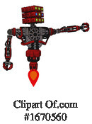 Robot Clipart #1670560 by Leo Blanchette