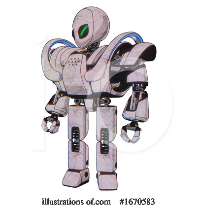 Royalty-Free (RF) Robot Clipart Illustration by Leo Blanchette - Stock Sample #1670583