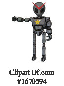 Robot Clipart #1670594 by Leo Blanchette