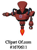 Robot Clipart #1670611 by Leo Blanchette