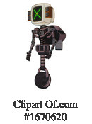 Robot Clipart #1670620 by Leo Blanchette