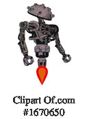 Robot Clipart #1670650 by Leo Blanchette