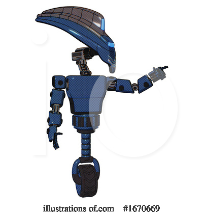 Royalty-Free (RF) Robot Clipart Illustration by Leo Blanchette - Stock Sample #1670669