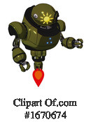 Robot Clipart #1670674 by Leo Blanchette