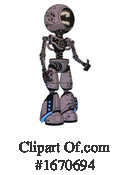 Robot Clipart #1670694 by Leo Blanchette