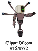 Robot Clipart #1670772 by Leo Blanchette