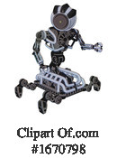 Robot Clipart #1670798 by Leo Blanchette