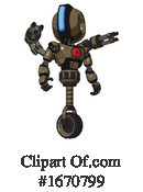 Robot Clipart #1670799 by Leo Blanchette