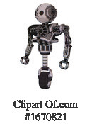 Robot Clipart #1670821 by Leo Blanchette