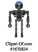 Robot Clipart #1670834 by Leo Blanchette
