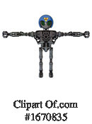 Robot Clipart #1670835 by Leo Blanchette