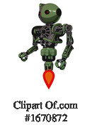 Robot Clipart #1670872 by Leo Blanchette