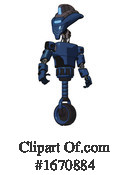 Robot Clipart #1670884 by Leo Blanchette