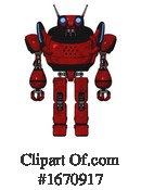 Robot Clipart #1670917 by Leo Blanchette