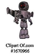 Robot Clipart #1670966 by Leo Blanchette