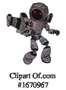 Robot Clipart #1670967 by Leo Blanchette