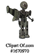 Robot Clipart #1670970 by Leo Blanchette