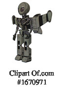 Robot Clipart #1670971 by Leo Blanchette