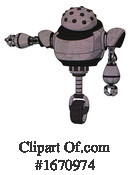 Robot Clipart #1670974 by Leo Blanchette