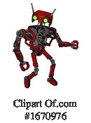 Robot Clipart #1670976 by Leo Blanchette