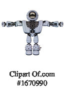 Robot Clipart #1670990 by Leo Blanchette