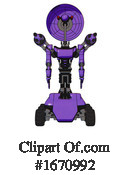 Robot Clipart #1670992 by Leo Blanchette