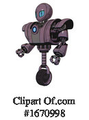Robot Clipart #1670998 by Leo Blanchette