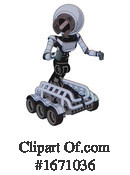 Robot Clipart #1671036 by Leo Blanchette