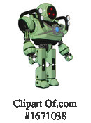 Robot Clipart #1671038 by Leo Blanchette