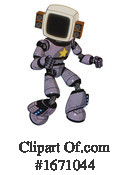 Robot Clipart #1671044 by Leo Blanchette