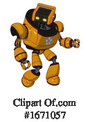 Robot Clipart #1671057 by Leo Blanchette