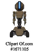 Robot Clipart #1671105 by Leo Blanchette
