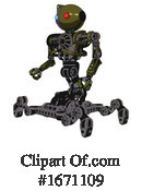 Robot Clipart #1671109 by Leo Blanchette