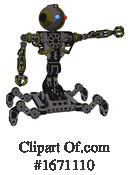 Robot Clipart #1671110 by Leo Blanchette