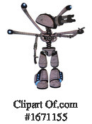 Robot Clipart #1671155 by Leo Blanchette
