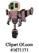 Robot Clipart #1671171 by Leo Blanchette