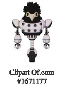 Robot Clipart #1671177 by Leo Blanchette