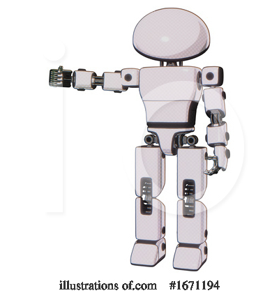 Royalty-Free (RF) Robot Clipart Illustration by Leo Blanchette - Stock Sample #1671194