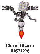 Robot Clipart #1671226 by Leo Blanchette
