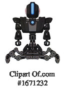 Robot Clipart #1671232 by Leo Blanchette