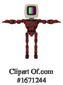 Robot Clipart #1671244 by Leo Blanchette