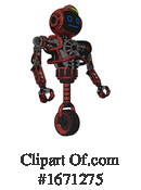 Robot Clipart #1671275 by Leo Blanchette