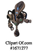Robot Clipart #1671277 by Leo Blanchette