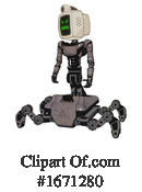 Robot Clipart #1671280 by Leo Blanchette
