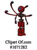 Robot Clipart #1671282 by Leo Blanchette