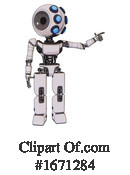 Robot Clipart #1671284 by Leo Blanchette