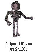 Robot Clipart #1671307 by Leo Blanchette