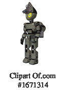 Robot Clipart #1671314 by Leo Blanchette
