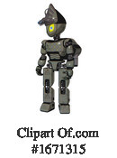 Robot Clipart #1671315 by Leo Blanchette
