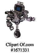 Robot Clipart #1671331 by Leo Blanchette